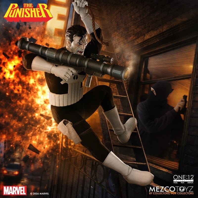 Marvel Comics One:12 Collective Figura 1/12 Punisher 17 cm