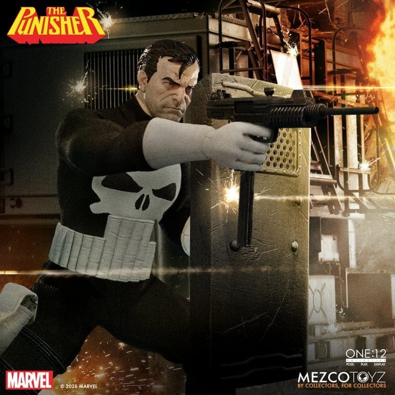 Marvel Comics One:12 Collective Figura 1/12 Punisher 17 cm