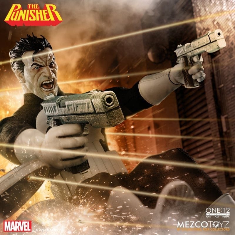 Marvel Comics One:12 Collective Figura 1/12 Punisher 17 cm