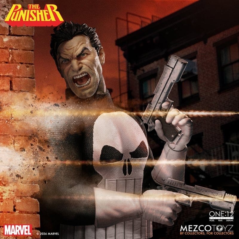 Marvel Comics One:12 Collective Figura 1/12 Punisher 17 cm