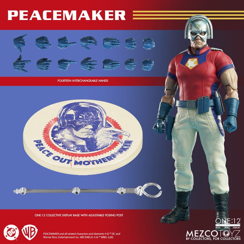 DC Comics One:12 Collective Figura 1/12 Peacemaker 17 cm