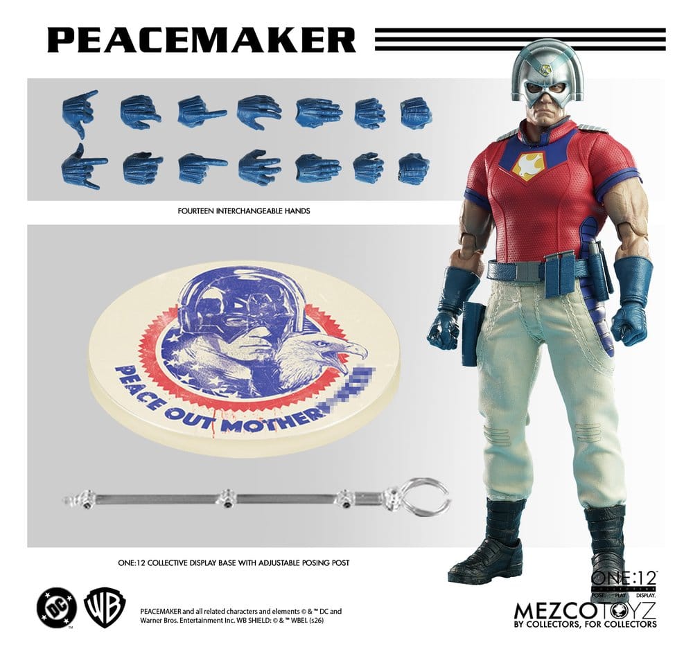 DC Comics One:12 Collective Figura 1/12 Peacemaker 17 cm