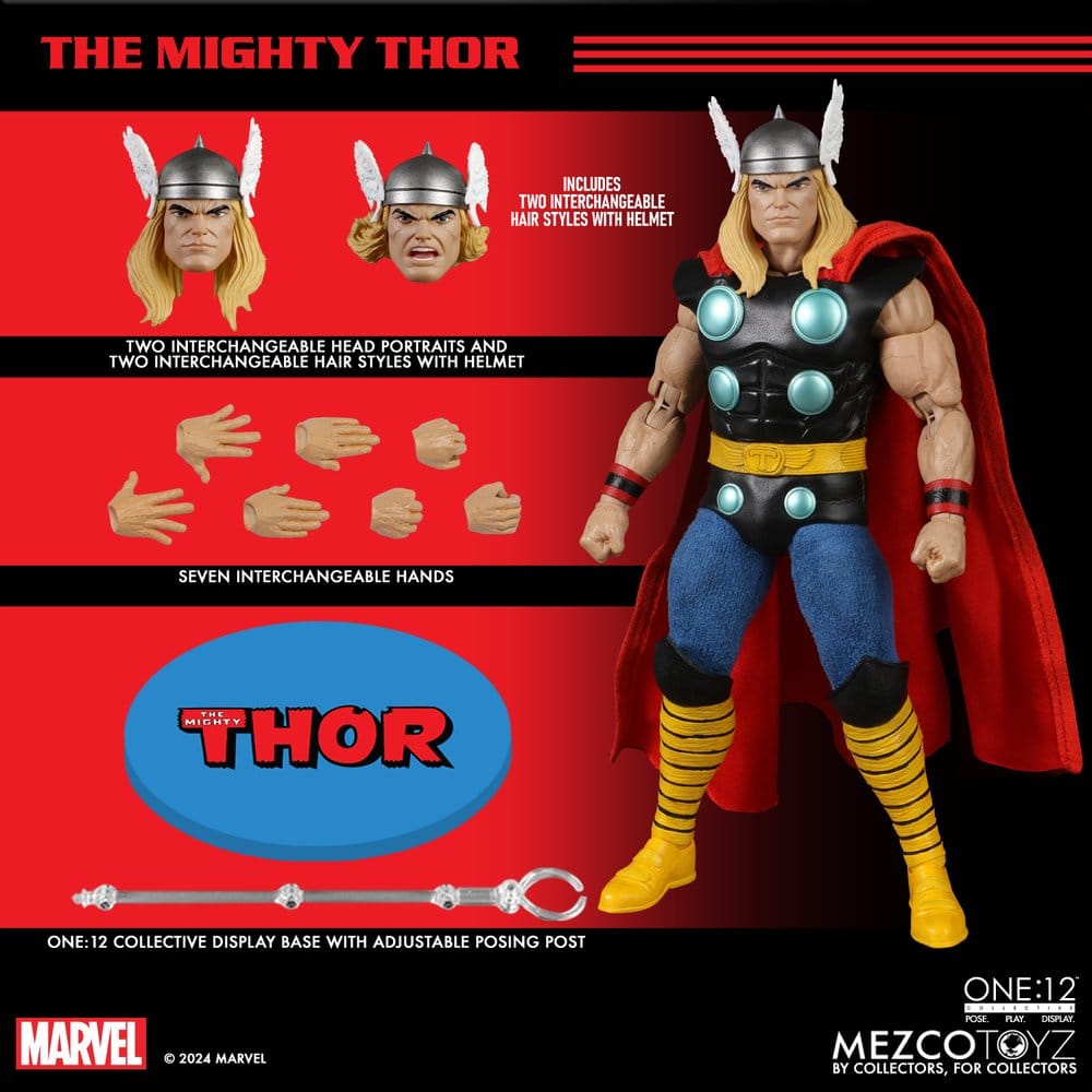 Marvel One:12 Collective Figura 1/12 The Mighty Thor 17 cm