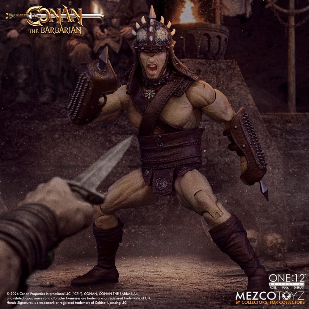 Conan el Bárbaro One:12 Collective Figura 1/12 Conan (Pit Fighter Edition) 16 cm