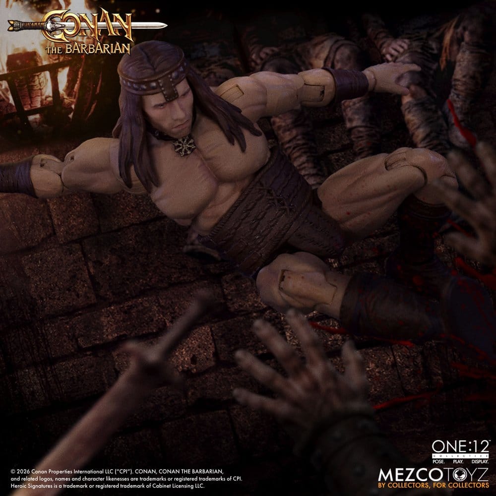 Conan el Bárbaro One:12 Collective Figura 1/12 Conan (Pit Fighter Edition) 16 cm