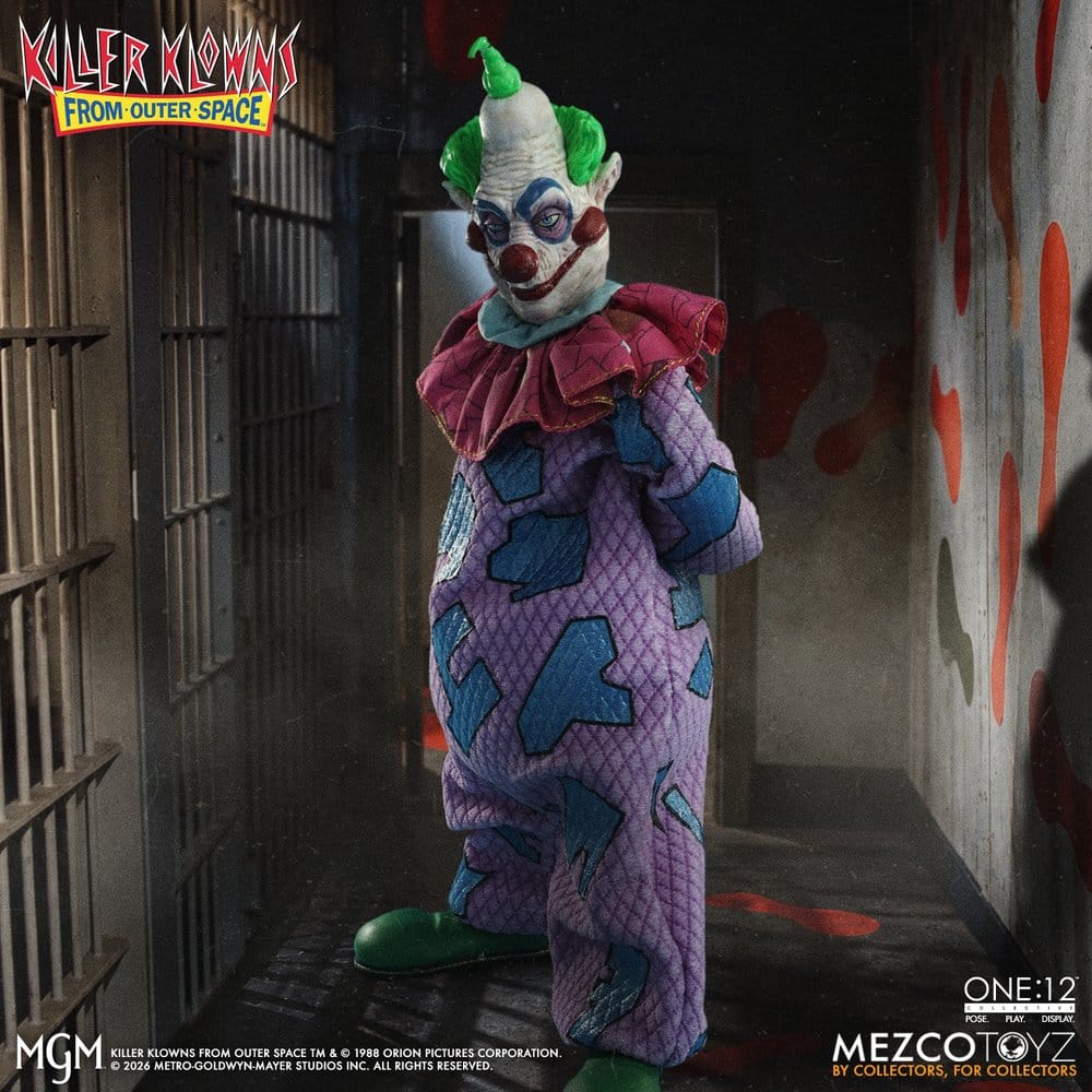 Killer Klowns From Outer Space One:12 Collective Figura 1/12 Jumbo 17 cm Frikytopia