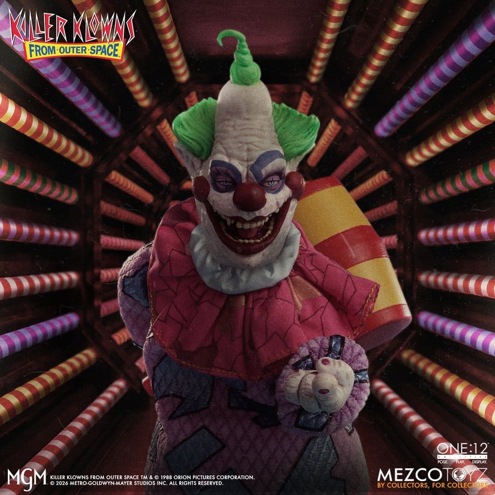 Killer Klowns From Outer Space One:12 Collective Figura 1/12 Jumbo 17 cm