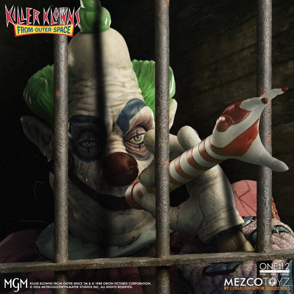 Killer Klowns From Outer Space One:12 Collective Figura 1/12 Jumbo 17 cm