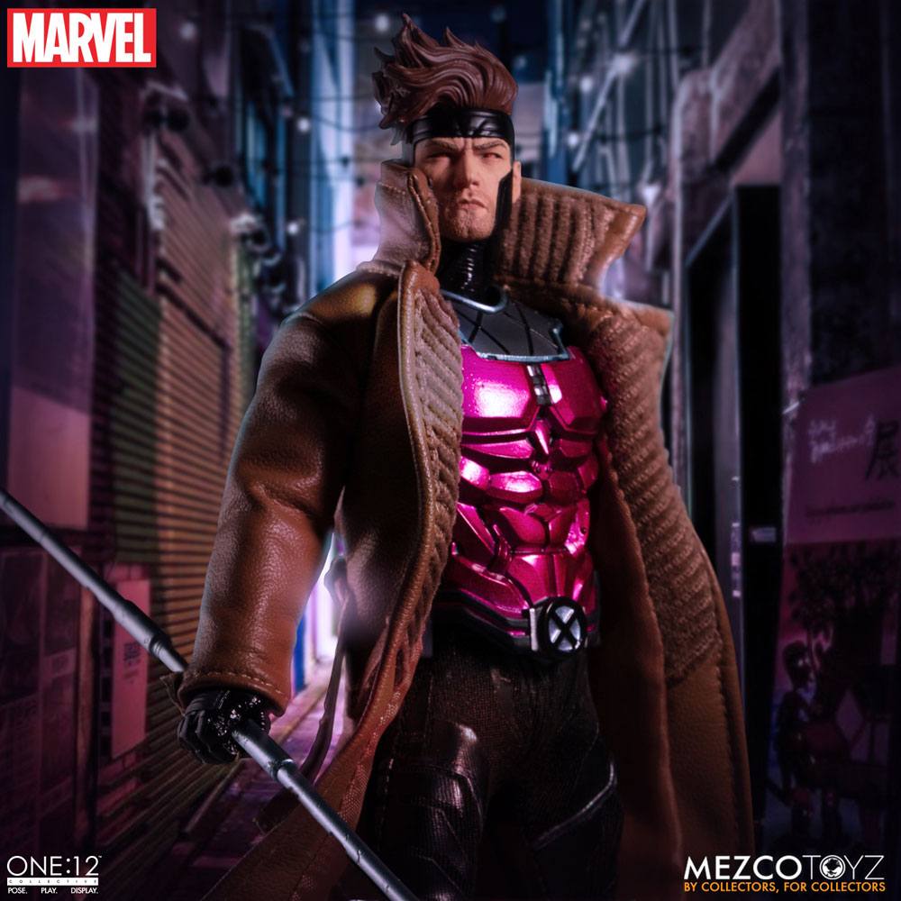 Marvel Figura 1/12 Gambit 17 cm