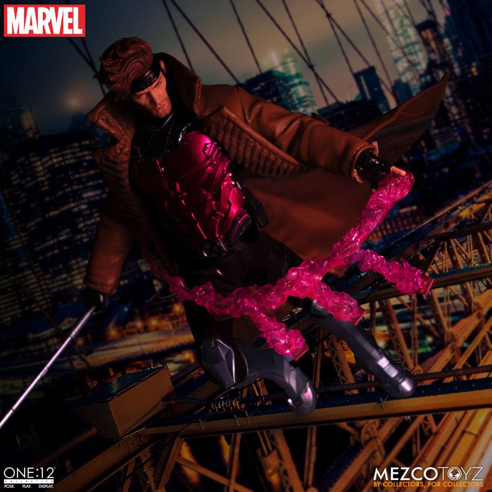 Marvel Figura 1/12 Gambit 17 cm