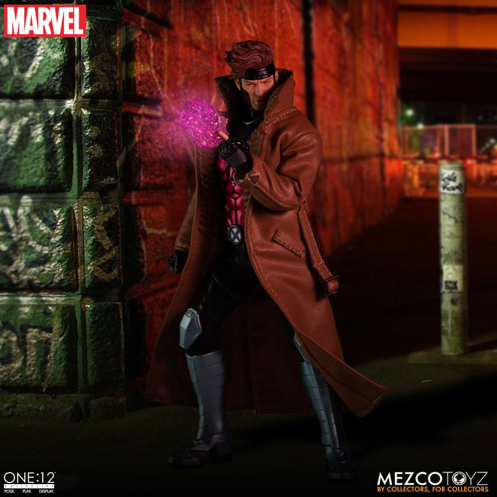 Marvel Figura 1/12 Gambit 17 cm