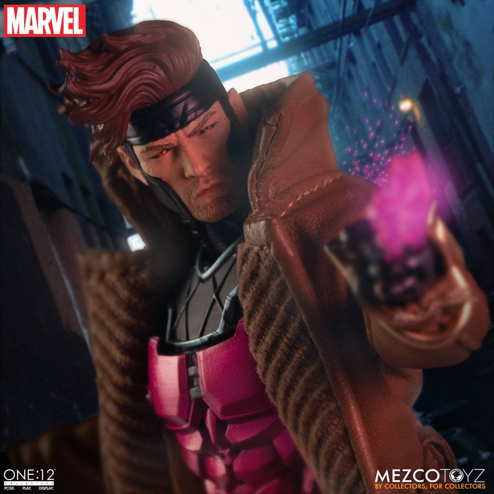 Marvel Figura 1/12 Gambit 17 cm