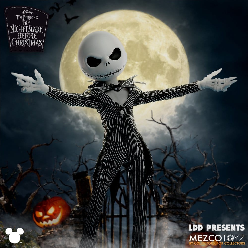 Pesadilla antes de Navidad LDD Presents Muñeco Jack Skellington 25 cm