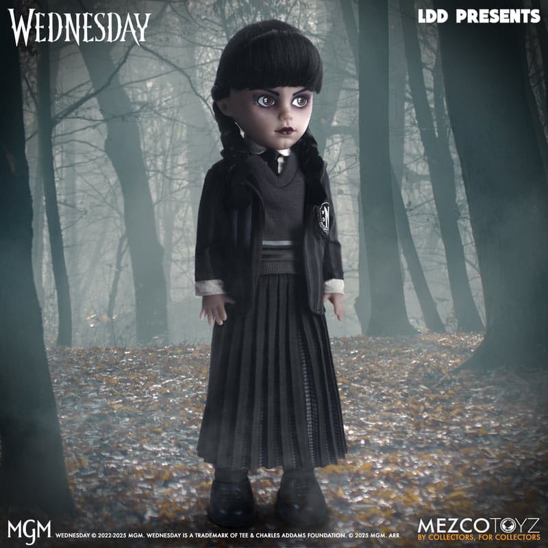 Wednesday LDD Presents Muñeco Wednesday Nevermore Academy Uniform 25 cm