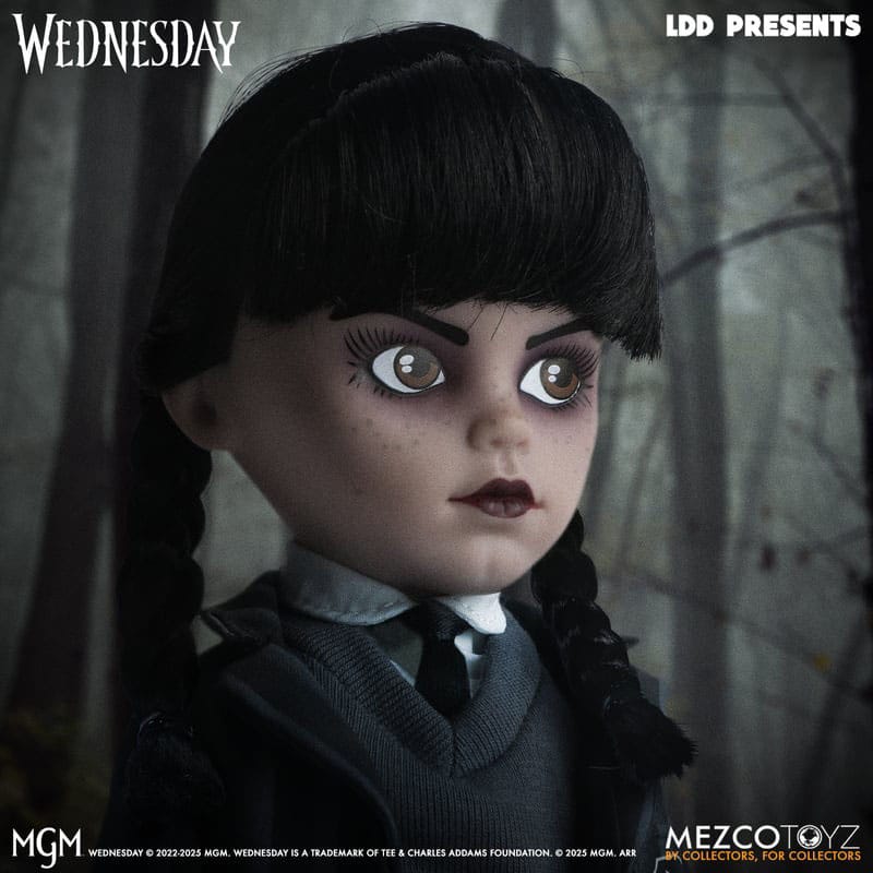 Wednesday LDD Presents Muñeco Wednesday Nevermore Academy Uniform 25 cm