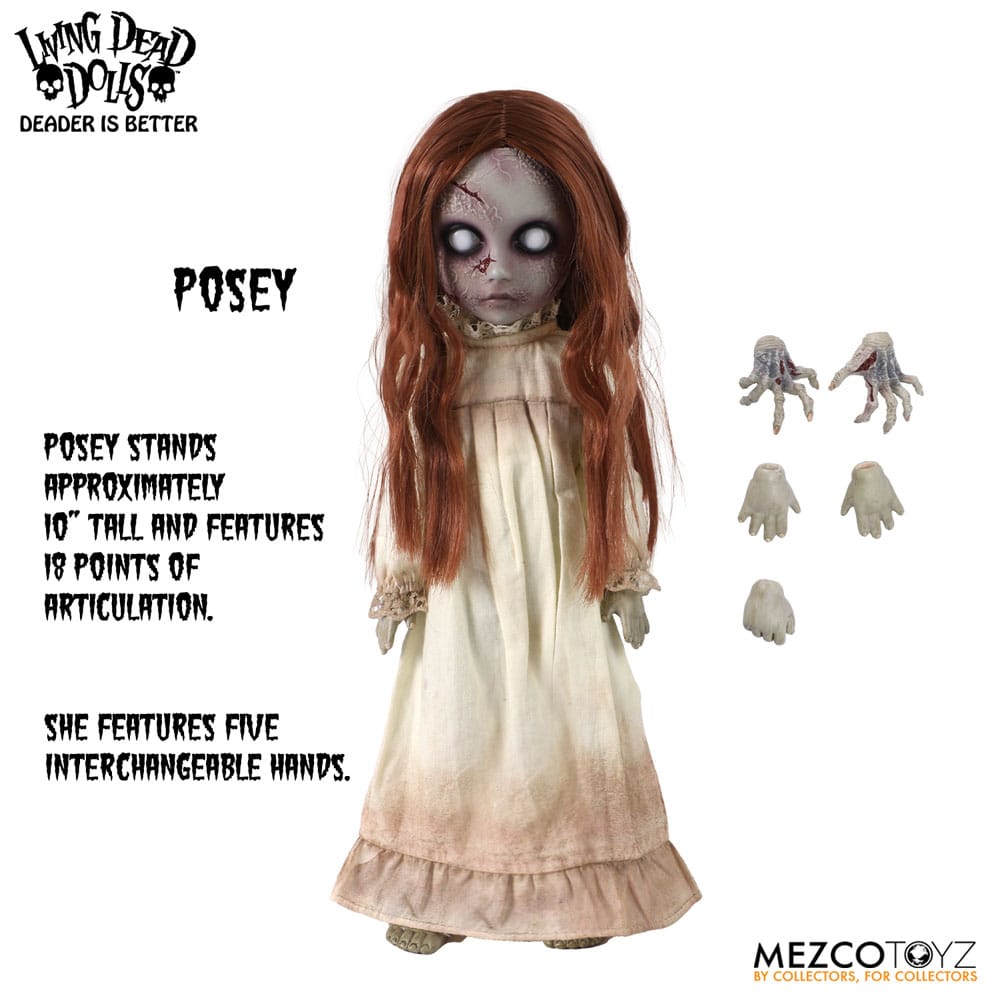 Figura mezco toyz posey living dead dolls posey 25.5cm