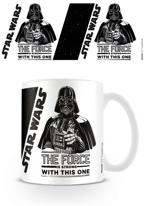 Star Wars Taza The Force Is Strong Frikytopia