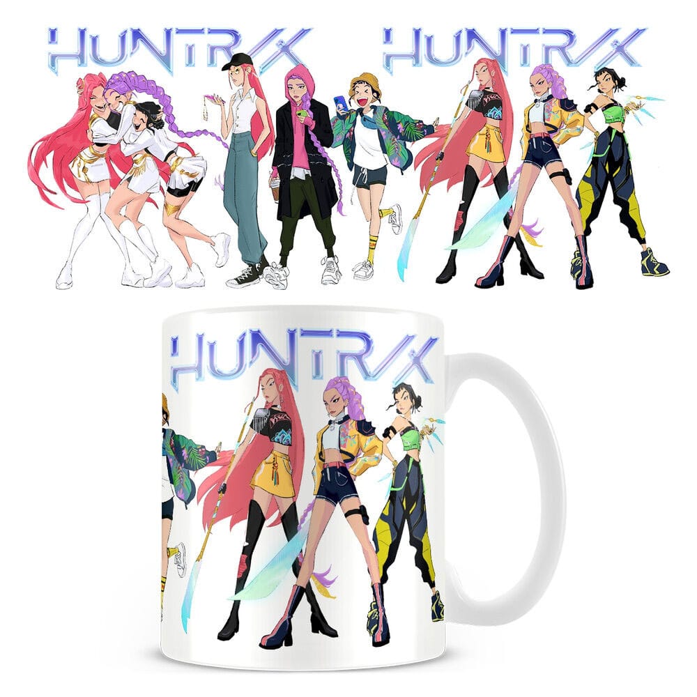 Las guerreras K-pop Taza Huntrix Frikytopia