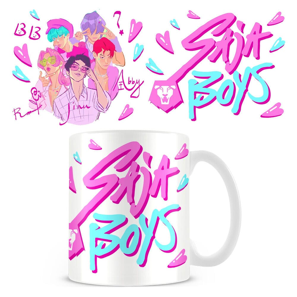 Las guerreras K-pop Taza Saja Boys