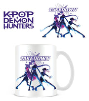 Las guerreras K-pop Taza Takedown White