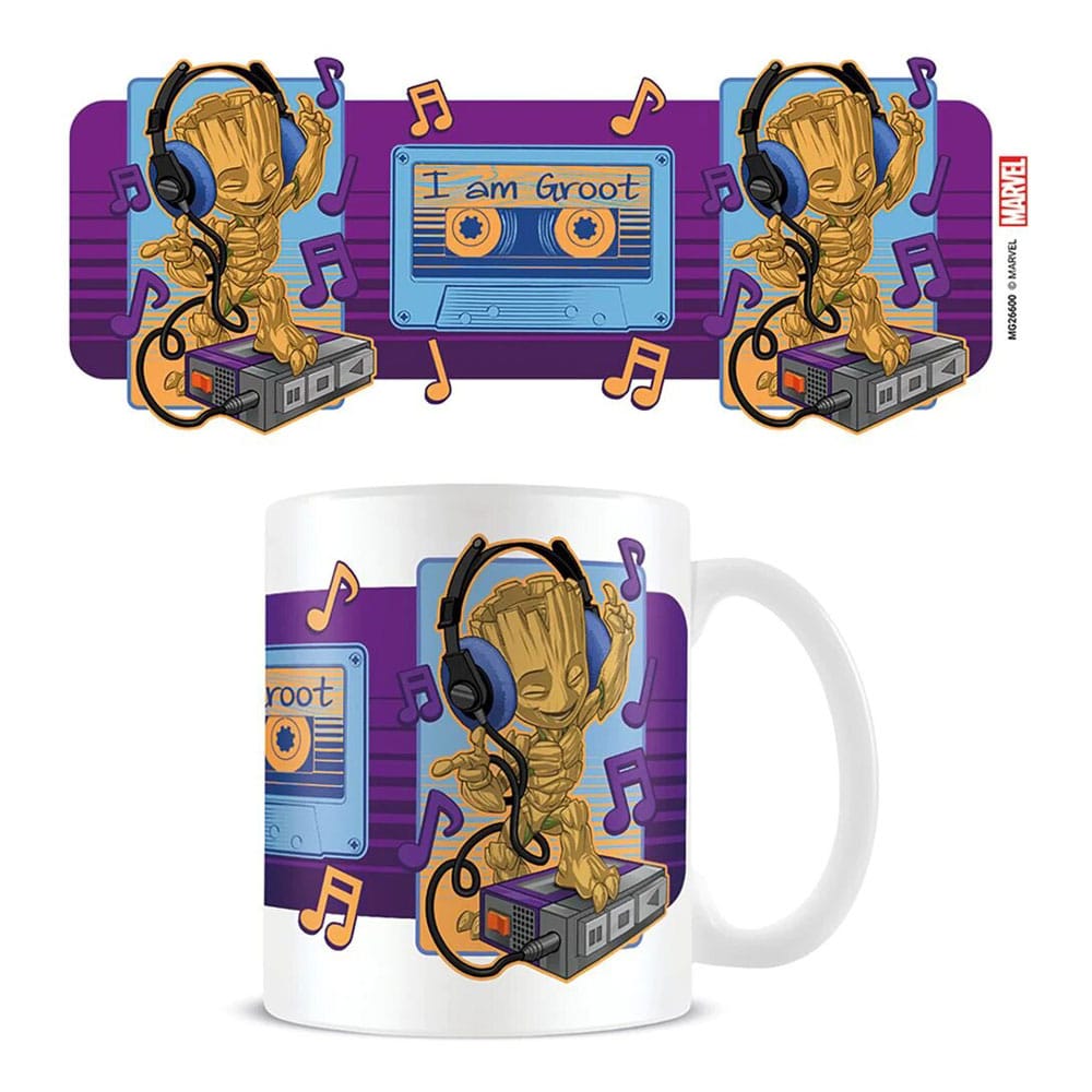 Marvel Taza Guardians of the Galaxy Groot Cassette Frikytopia