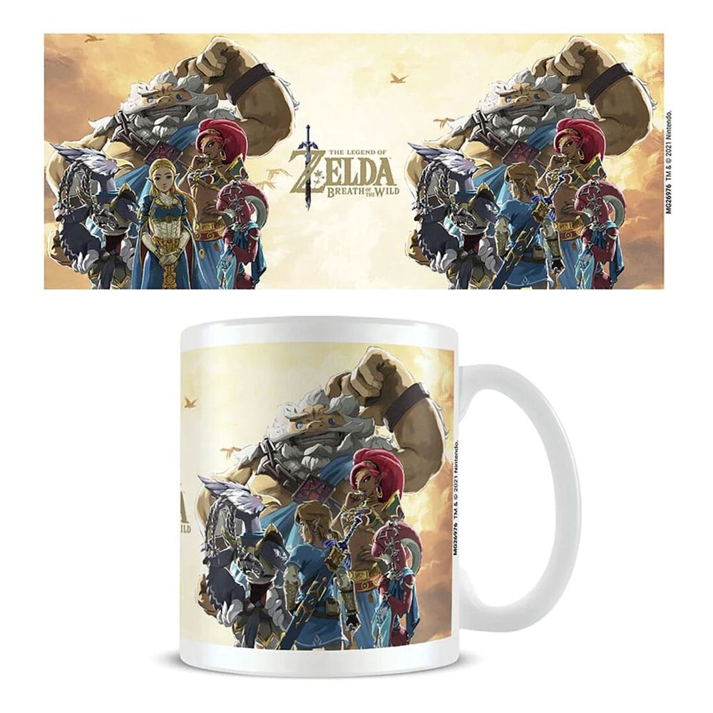The Legend of Zelda Breath of the Wild Taza Champions Sunset Frikytopia