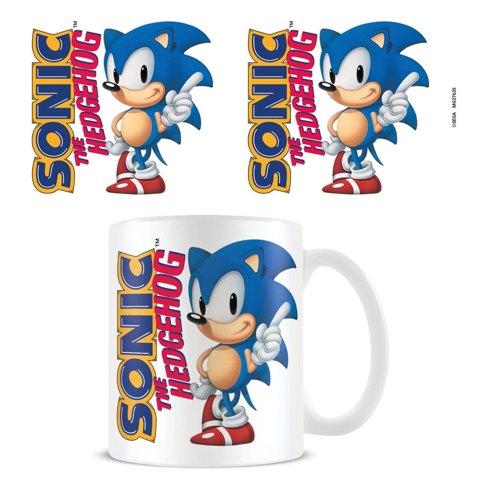 Sonic The Hedgehog Taza Classic Gaming Icon Frikytopia