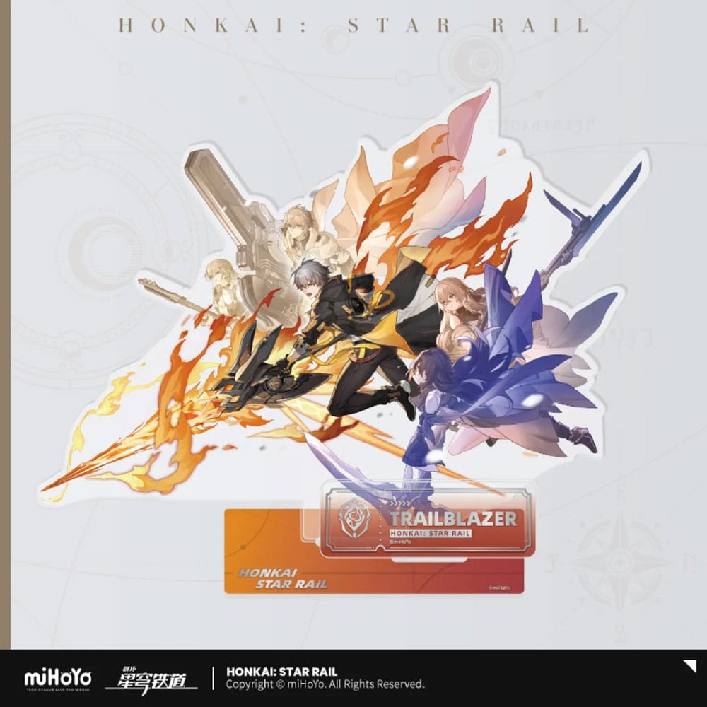 Honkai: Star Rail Figura acrilico Preservation of Path Series Trailblazer Male 25 cm Frikytopia