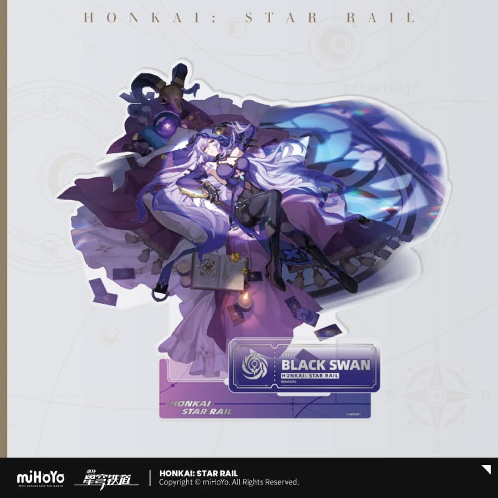 Honkai: Star Rail Figura acrilico Path of the Nihility Series Black Swan 19 cm Frikytopia