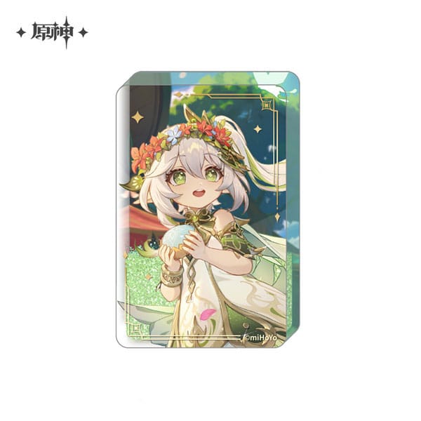 Genshin Impact Adorno acrílico con purpurina Nahida 8,5 cm Frikytopia