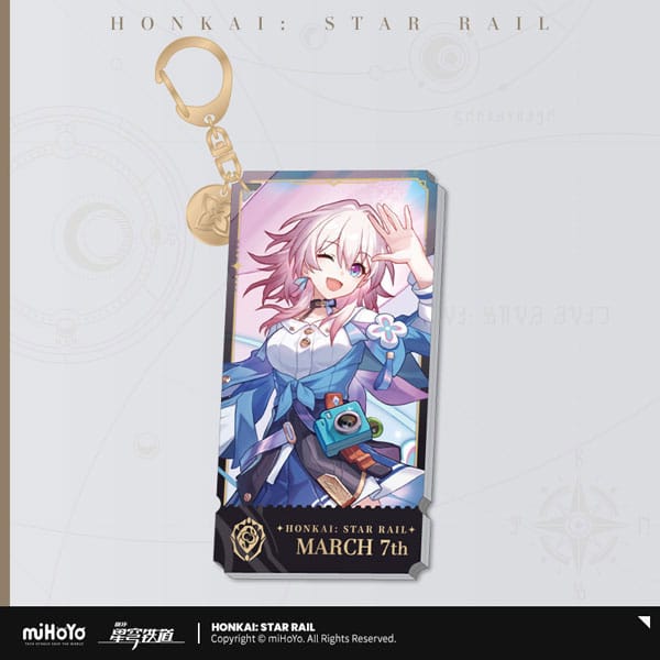 Honkai: Star Rail Character Llavero March 7th 9 cm Frikytopia