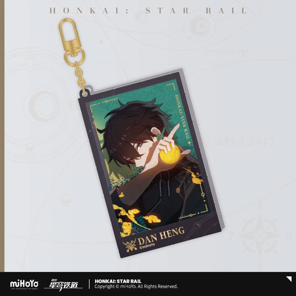 Honkai: Star Rail Llavero Countdown Departure Series Dan Heng Glitter 9 cm Frikytopia