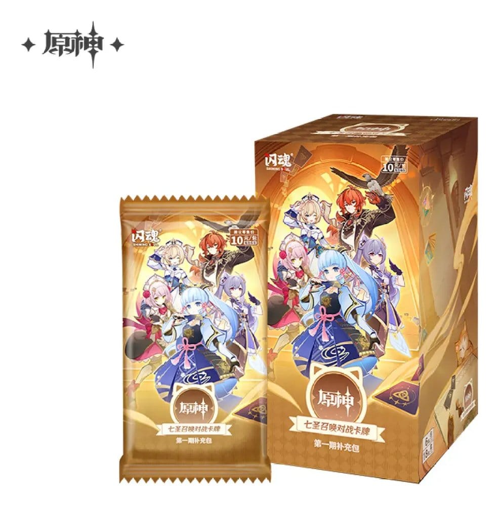 Genshin Impact Juego de Cartas Coleccionables Series 1 Blind Box Expositor (18) *Edición China* Frikytopia