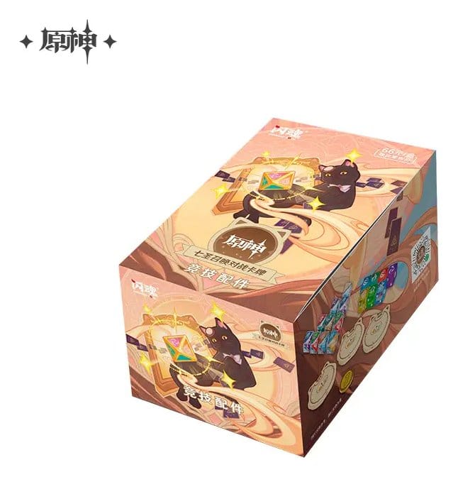 Genshin Impact Juego de Cartas Coleccionables - Set de Accesorios y Dados *Edición China* Frikytopia