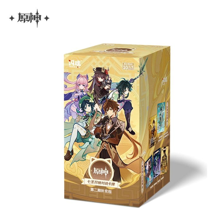Genshin Impact Juego de Cartas Coleccionables Series 2 Blind Box Expositor (18) *Edición China*