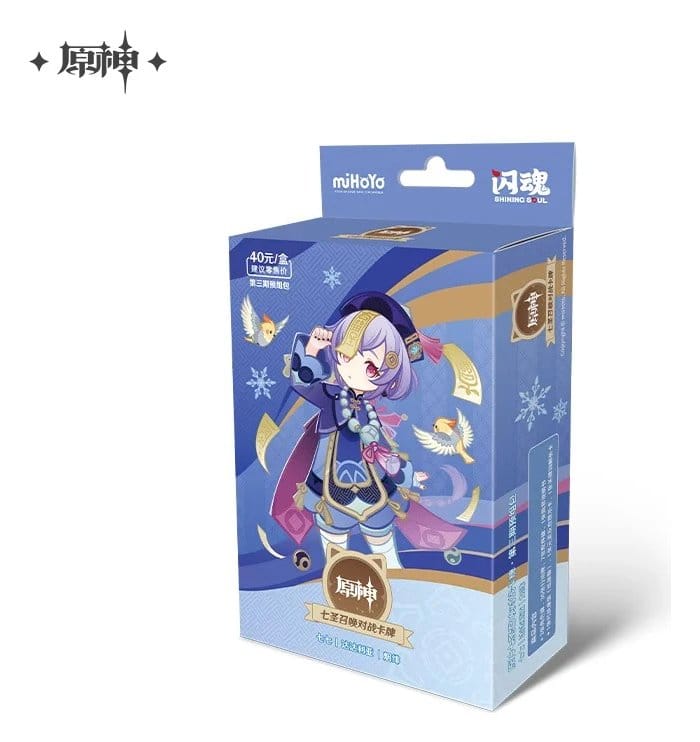 Genshin Impact Juego de Cartas Coleccionables Series 03 Pre-Build Starter Deck 04 Qiqi *Edición China* Frikytopia