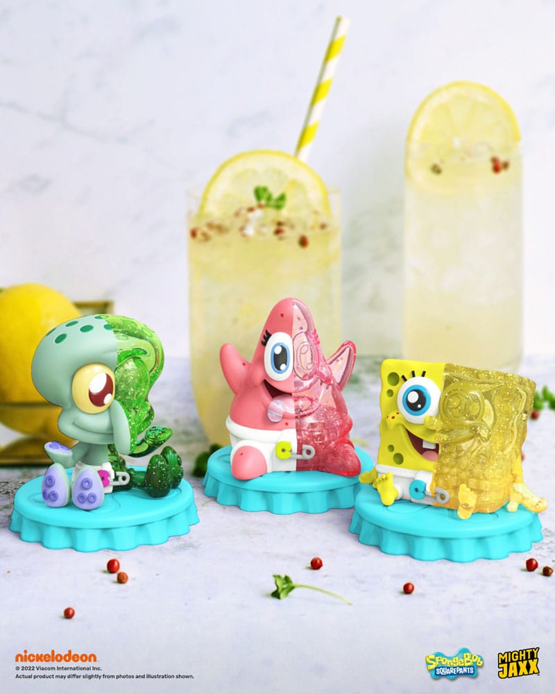 Kandy x Sanrio Blind Box Kandy x Jason Freeny Collection Spongebob (Soda Edition) Expositor (6)