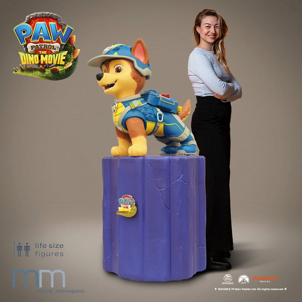 PAW Patrol Estatua tamaño real Chase (sin base) 167 cm