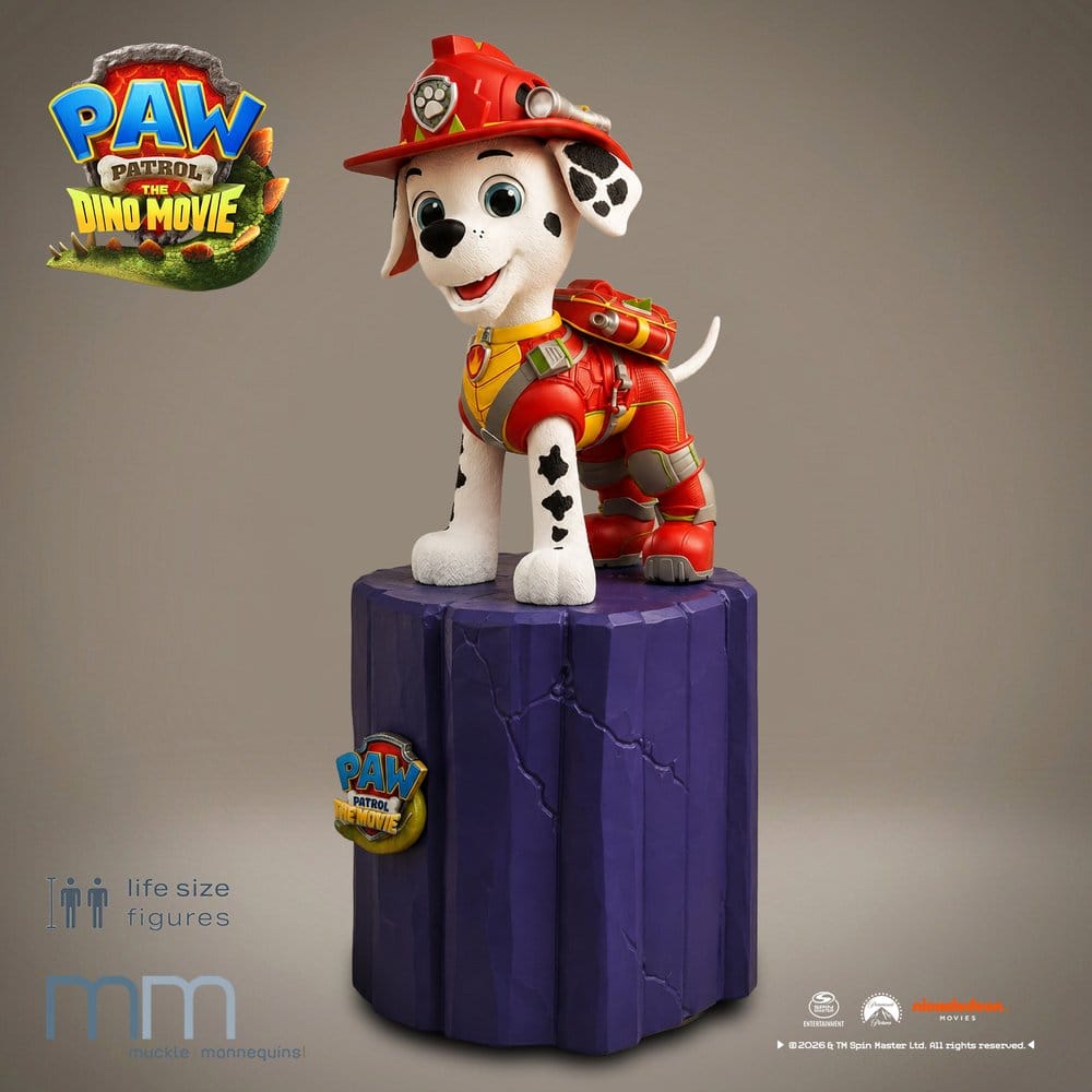 PAW Patrol Estatua tamaño real Marshall (sin base) 167 cm