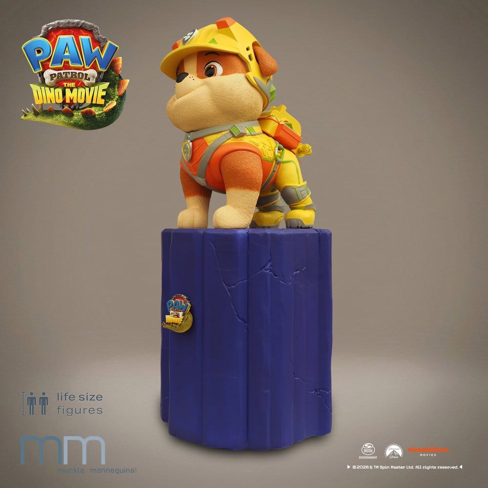 PAW Patrol Estatua tamaño real Rubble (sin base) 167 cm