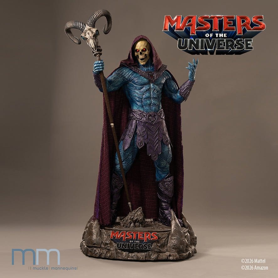 Masters of the Universe Figura tamaño real Skeletor 221 cm Frikytopia