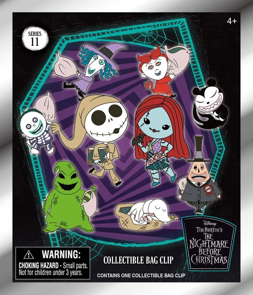 Pesadilla antes de Navidad 3D Colgantes de PVC Serie 11 Blind Bag Display (24)