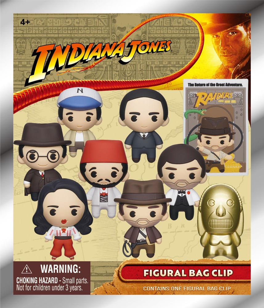 Indiana Jones Colgantes PVC 3D Expositor (24)
