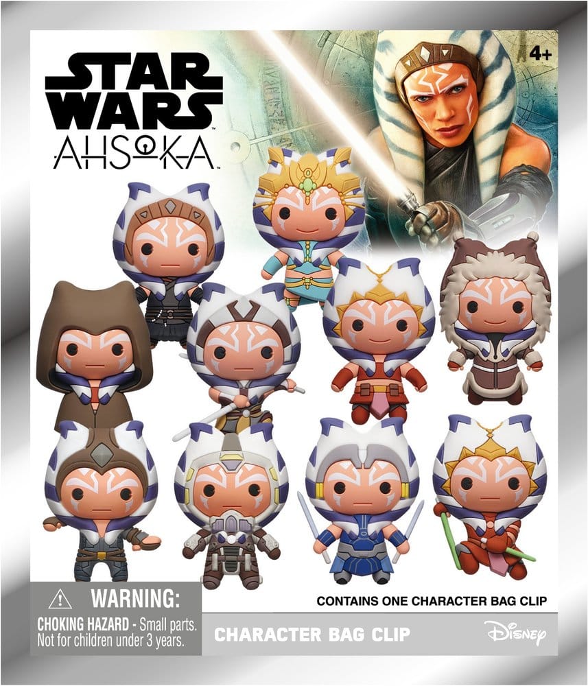 Star Wars Ahsoka 3D Colgantes de PVC Serie 1 Blind Bag Display (24)