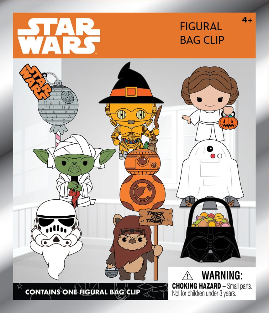 Star Wars Colgantes PVC 3D Expositor  Halloween (24)