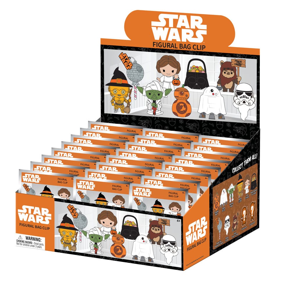 Star Wars Colgantes PVC 3D Expositor  Halloween (24)