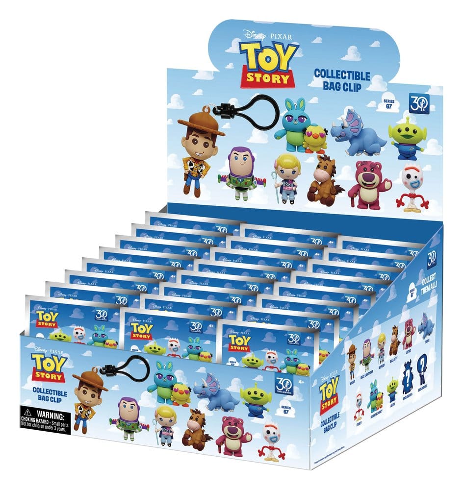 Toy Story Colgantes PVC 3D Expositor 30th Anniversary Series 67 (24)