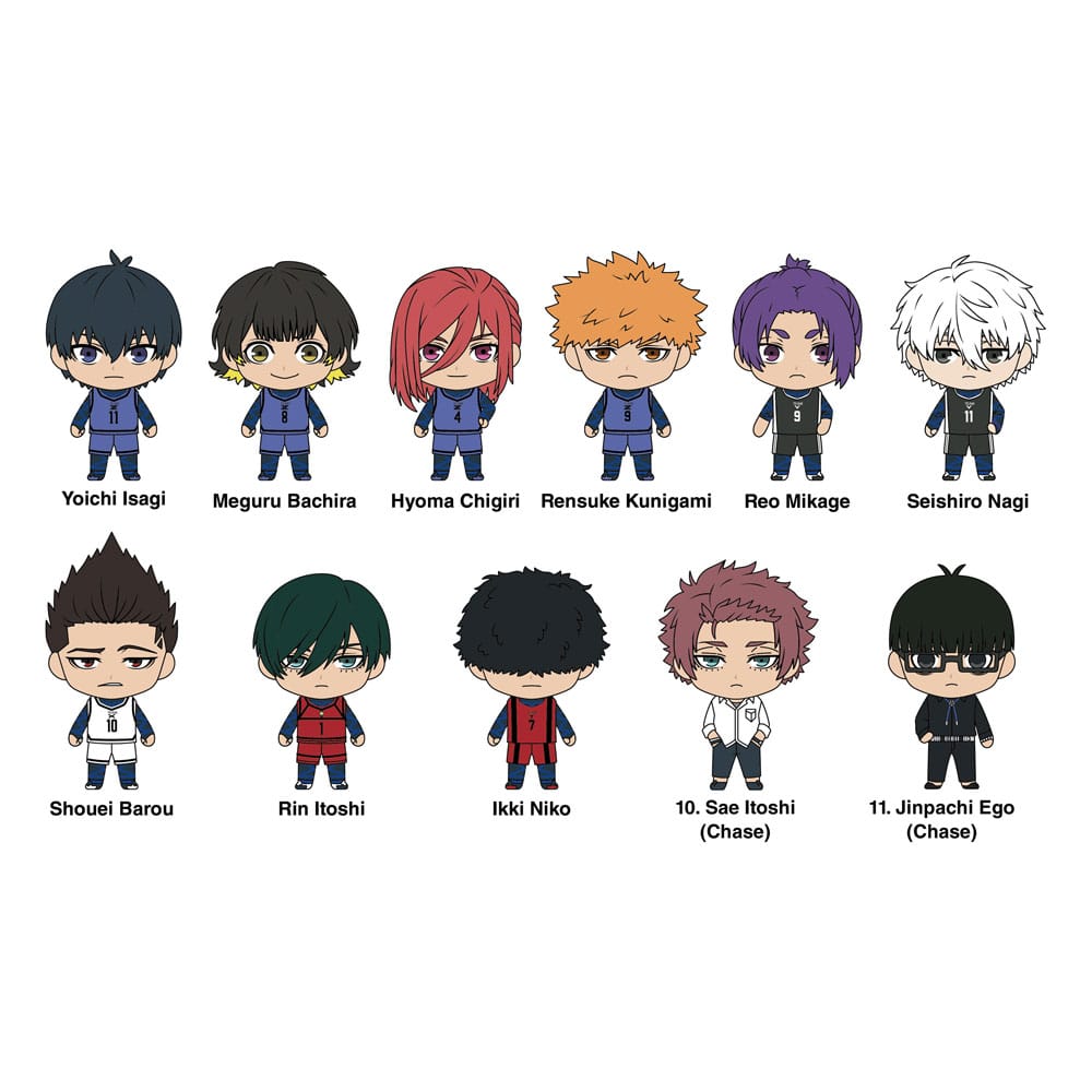 Blue Lock Colgantes PVC 3D Series 1 Expositor (24)