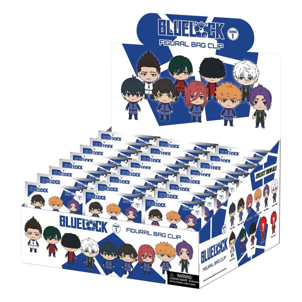 Blue Lock Colgantes PVC 3D Series 1 Expositor (24)