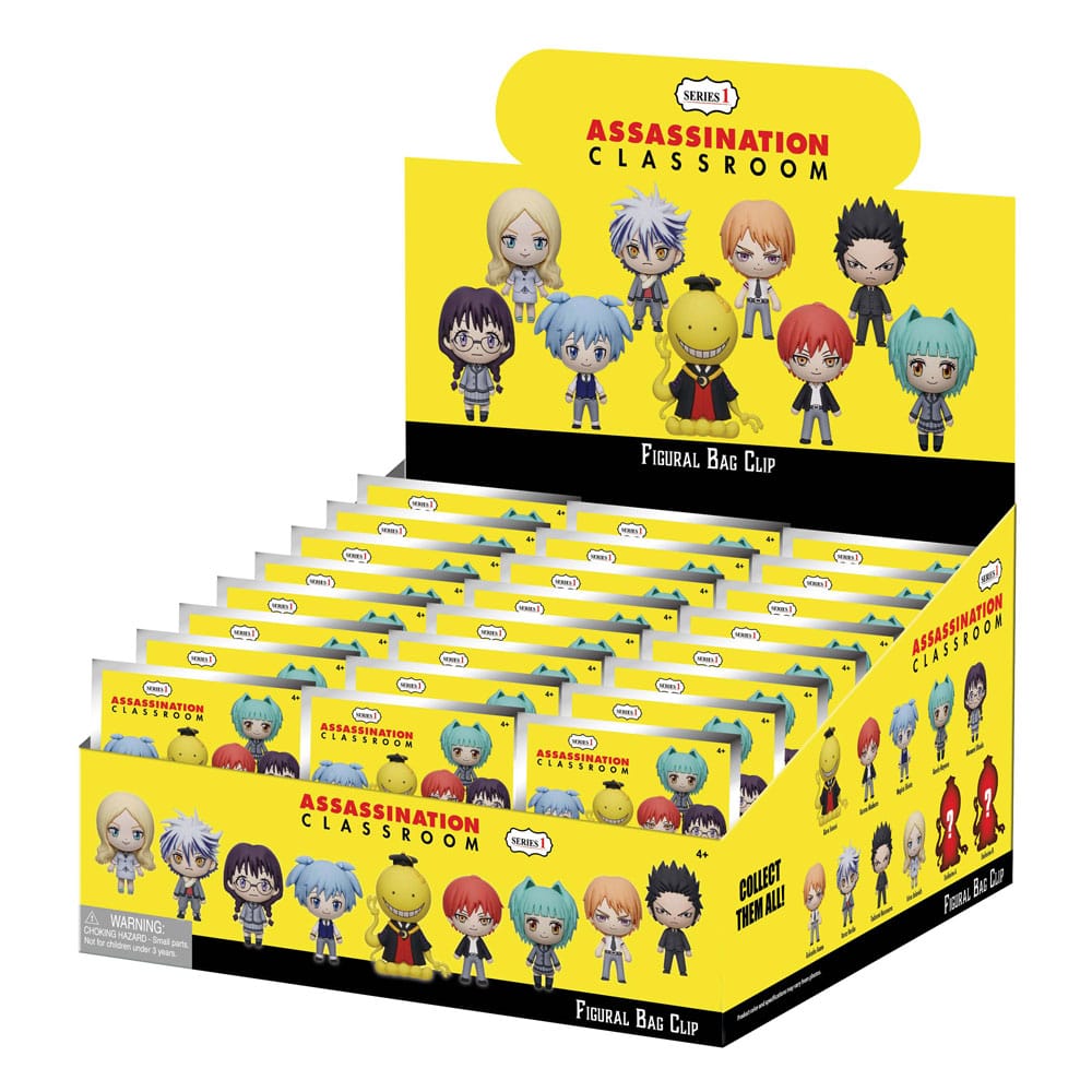 Assassination Classroom 3D Colgantes Peluche Expositor Serie 1 (24)